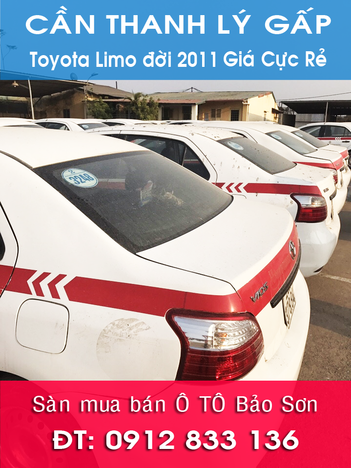 Toyota Vios Limo đời 2011